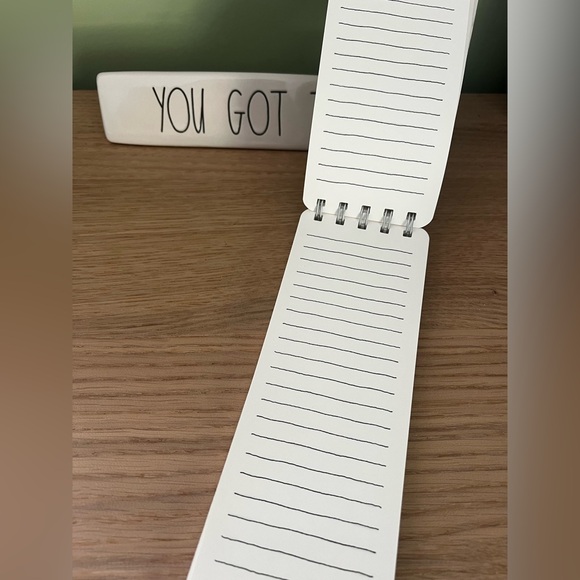 Rae Dunn Notepad and Desk Sign Bundle - Picture 6 of 7